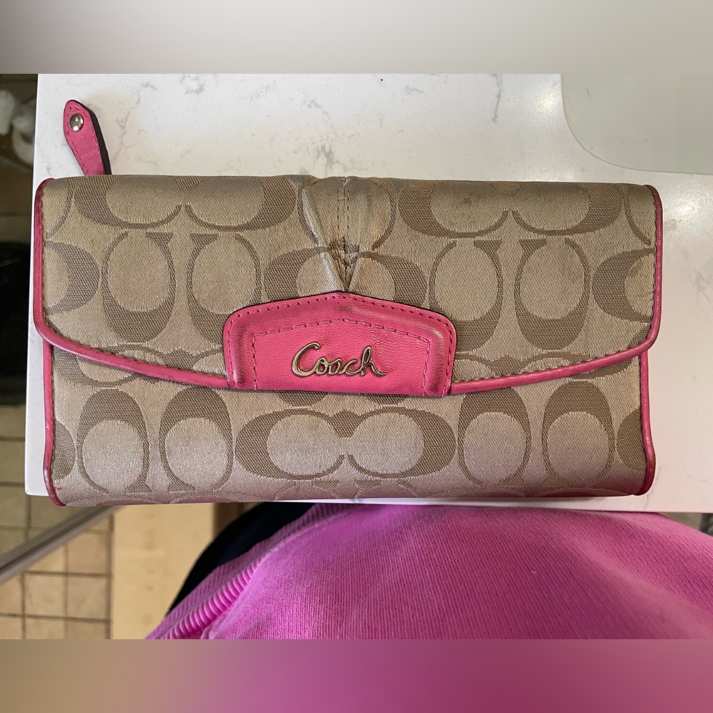 Vintage coach wallet